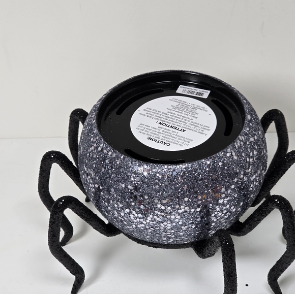 Bath & Body Works Glittery Spider 3 Wick Candle Holder Nwt - Picture 2 of 7